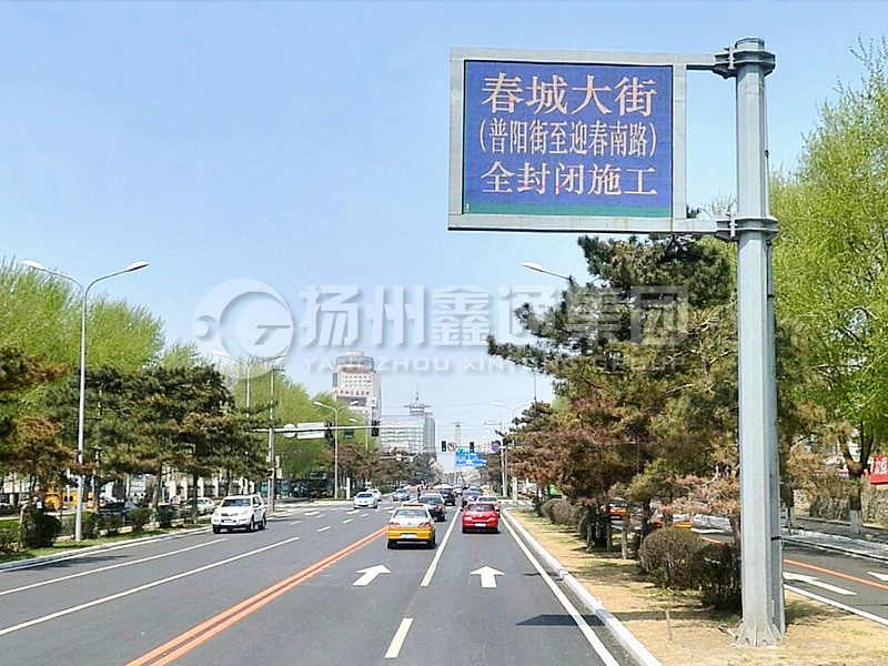 YDP-001，誘導(dǎo)屏桿，八棱誘導(dǎo)屏立桿